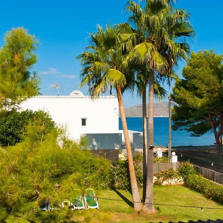 Villa Tita De Manresa, Con Jardines Y Vista Mar 阿尔库迪亚 外观 照片