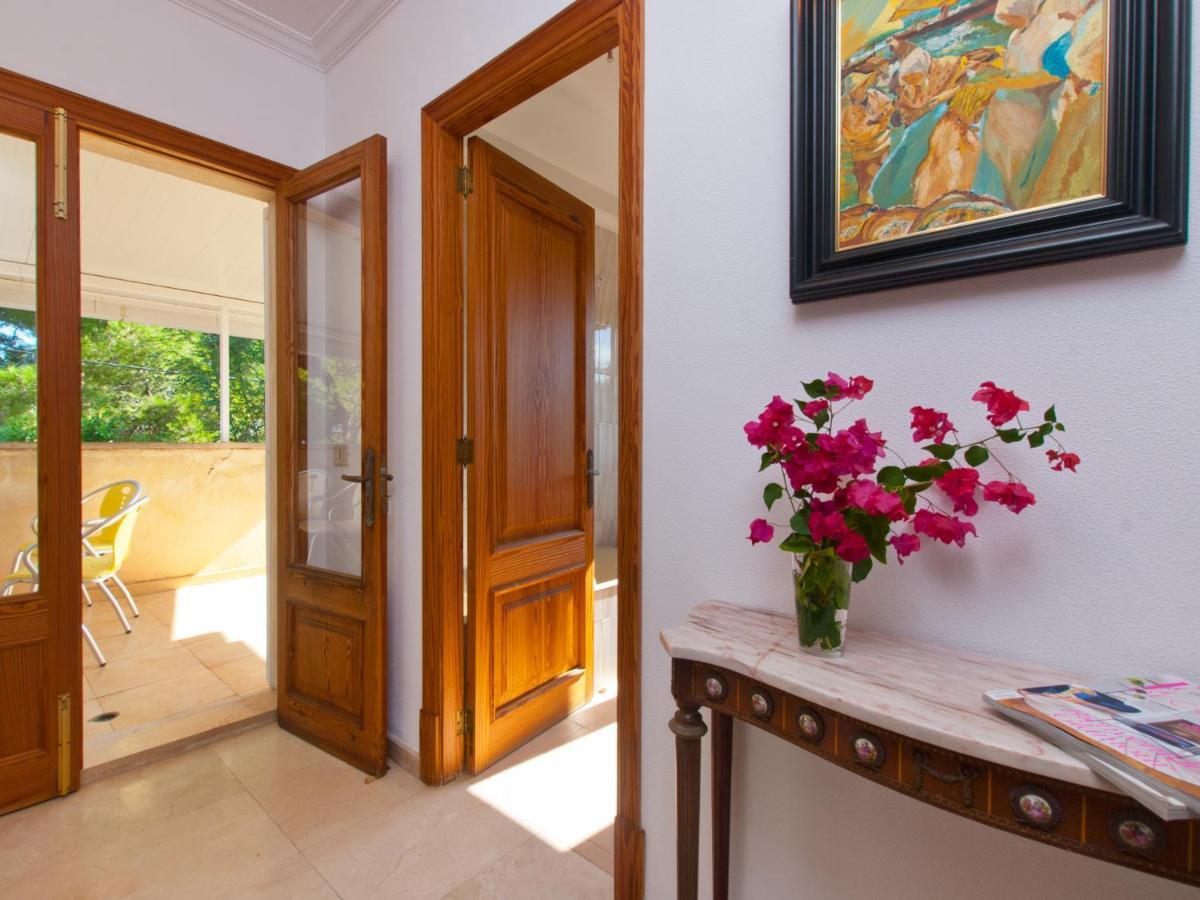 Villa Tita De Manresa, Con Jardines Y Vista Mar 阿尔库迪亚 外观 照片