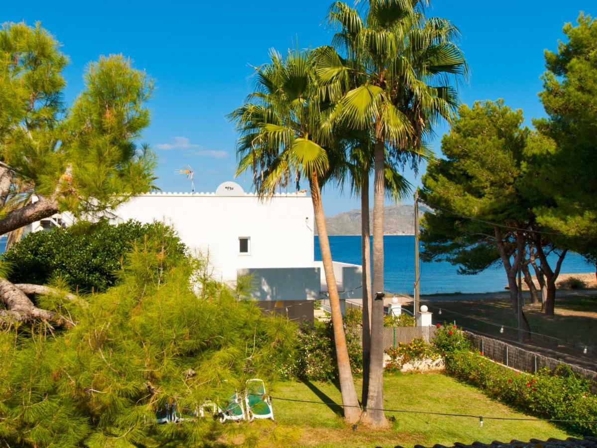 Villa Tita De Manresa, Con Jardines Y Vista Mar 阿尔库迪亚 外观 照片